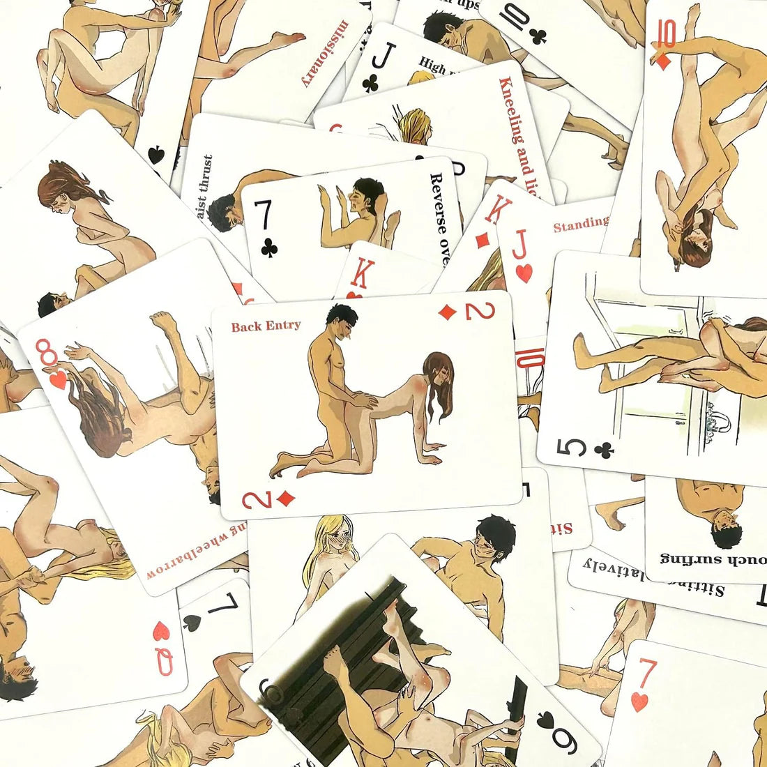Man Forge Poker Sex Cards premium card design