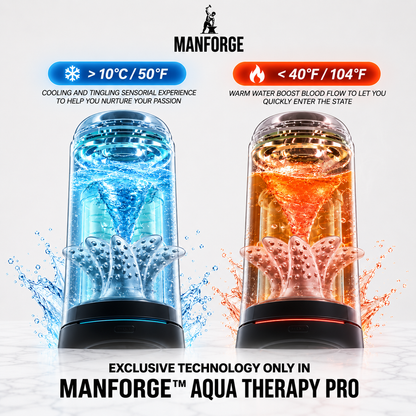 Man Forge Aqua Therapy Pro product options and design