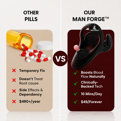 Man Forge ApexDrive Pro product benefits infographic
