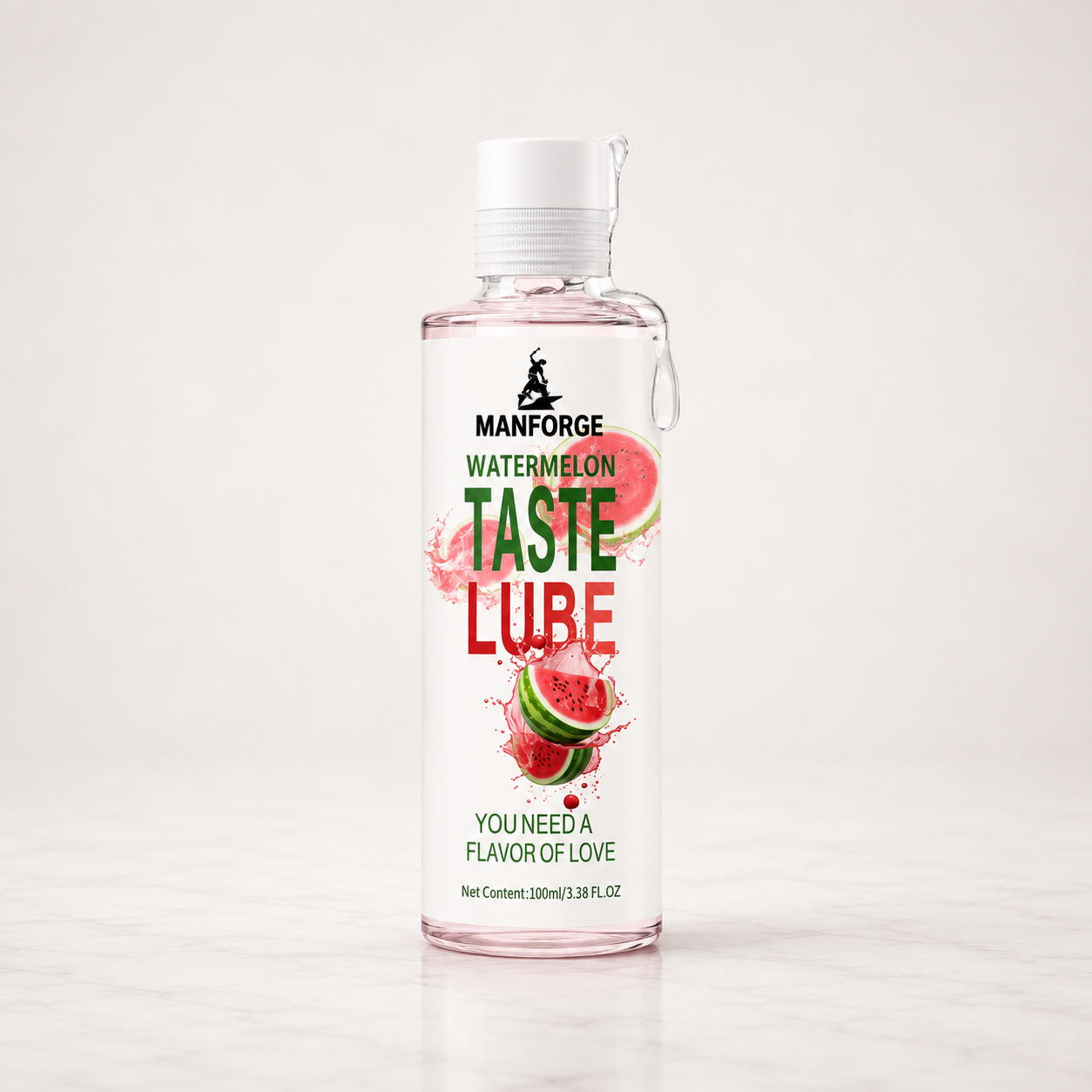 Man Forge Watermelon Flavored Personal Lubricant