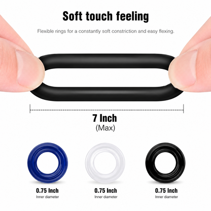 Man Forge Premium Silicone Cock Ring flexible design