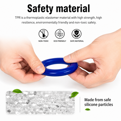 Man Forge Premium Silicone Cock Ring soft silicone material