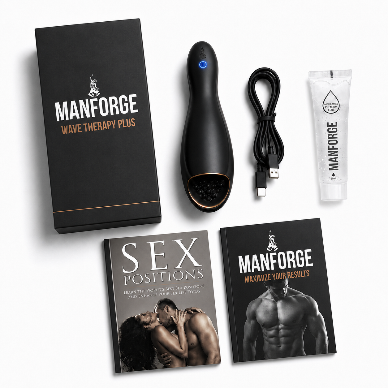 ManForge Wave Therapy Plus complete wellness kit
