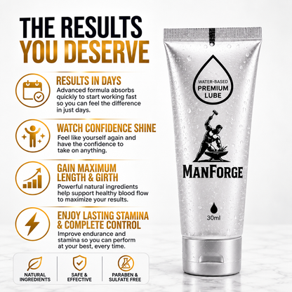 Man Forge Elite Glide product benefits and features